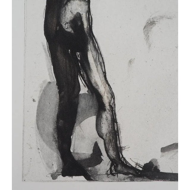 After Auguste Rodin, Man in Black, Engraving For Sale - Image 5 of 6