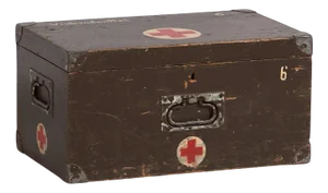 Vintage Red Cross Medical Case, 1940