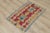 Size: 2.2 x 3.4 ft ( 68 x 105 cm) 26 x 41 inches Color: Organic Natural Dye (Red,Beige,Blue,Green) Material: 100% Hand...