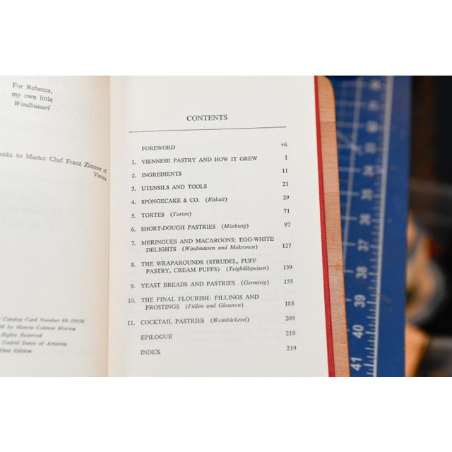 1969 the Art of Viennese Pastry Baking Vintage Cookbook Hard Cover by Marcia Morton For Sale - Image 4 of 10