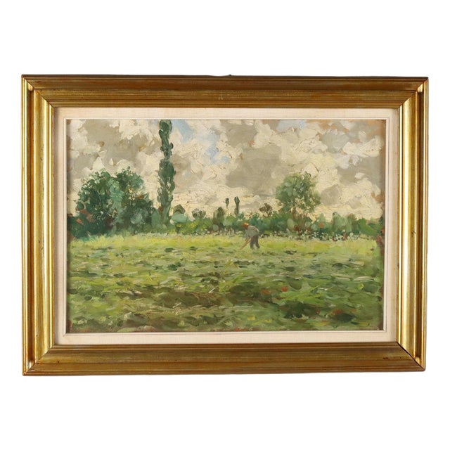 D. Korompai, Painting Duilio Corrupted, Oil on Carboard For Sale