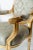 French Victorian Style Gilded Wood Frame Chairs - a Pair For Sale In New York - Image 6 of 13