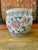 Vintage Pink and Green Chinoiserie Floor Planter For Sale - Image 9 of 12