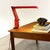 Metal Late 20th Century Desk Lamp in Red Metal from Fagerhult, Sweden For Sale - Image 7 of 11