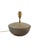 Mid-Century Modern Green Ceramic Lamp Base from Alain di Bin, France, 1960s For Sale - Image 11 of 17
