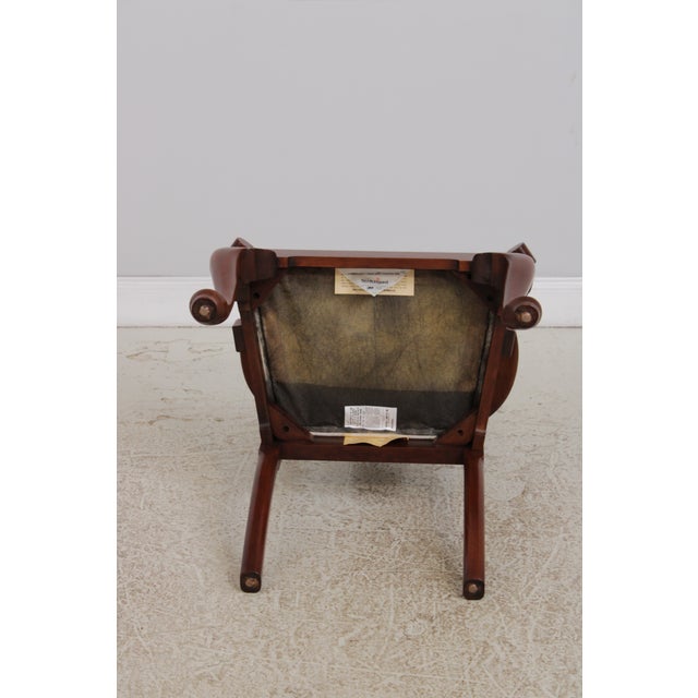 Set of 10 Henkel Harris Cherry Queen Anne Dining Room Chairs For Sale - Image 16 of 18