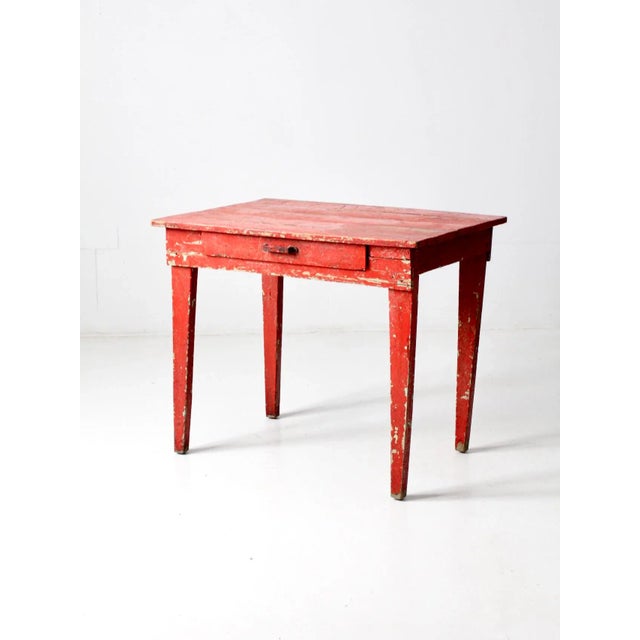 Antique Desk With Cash Drawer For Sale - Image 6 of 13