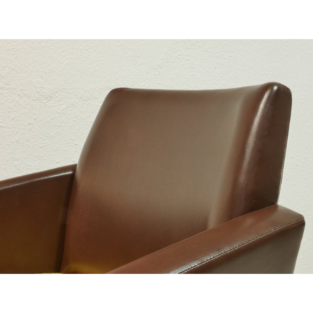 Textile Mid-Century Swivel Armchair, 1970s For Sale - Image 7 of 13