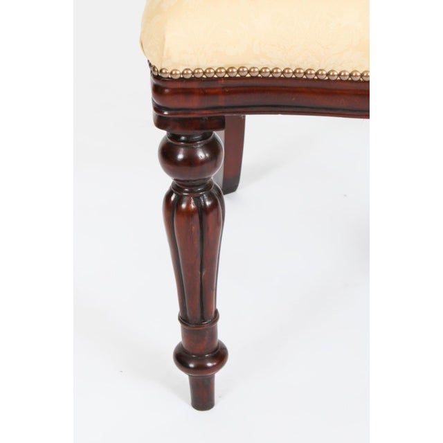 Vintage Victorian Revival Balloon Back Dining Chairs, 1990s, Set of 12 For Sale - Image 15 of 18