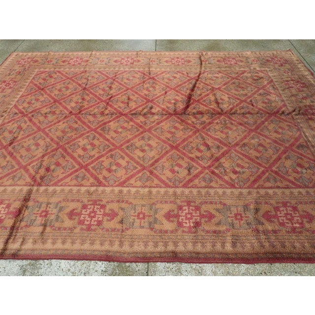 Textile Galerie Shabab Collection Mid-20th Century Viennese Savonnerie Style Rug For Sale - Image 7 of 10