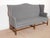 Vintage 1970s Copy of Antique English 18th C. Wing Back Chippendale Sofa Settle For Sale - Image 11 of 14