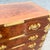 Chinese Vintage Chinese Brass and Burlwood Lingerie Armoire For Sale - Image 3 of 10