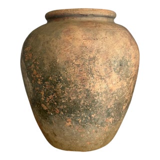 Marcelo Vintage Clay Vase For Sale
