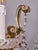 Glass Wall Lamps with Crystal Trimmings, Set of 3 For Sale - Image 7 of 12