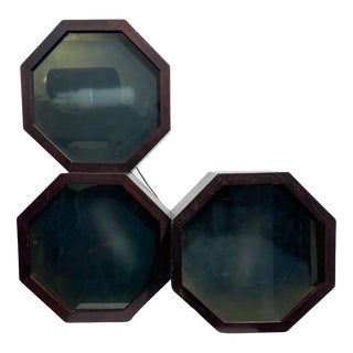 Mid-Century Wooden Wall / Ceiling Light, Italy, 1960s For Sale