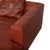 Red Leather Corner Sofa and Ottoman from Walter Knoll, Set of 2 For Sale - Image 8 of 18