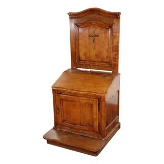 Louis XV Oratory in Cherry For Sale