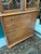 Brown Mid 20th Century Georgian Reproduction Double Door Secretary For Sale - Image 8 of 11