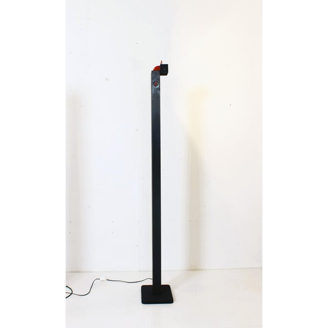 1980s Vintage Italian Zagar Floor Lamps by Silvio Carpani for Stilnovo, 1980s, Set of 2 For Sale - Image 5 of 16
