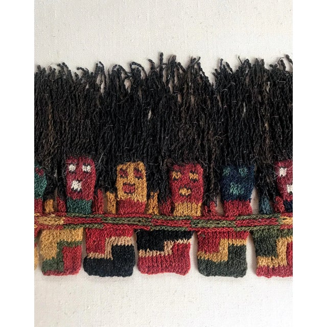 15th Century & Earlier Framed Pre-Columbian Textile For Sale - Image 5 of 9