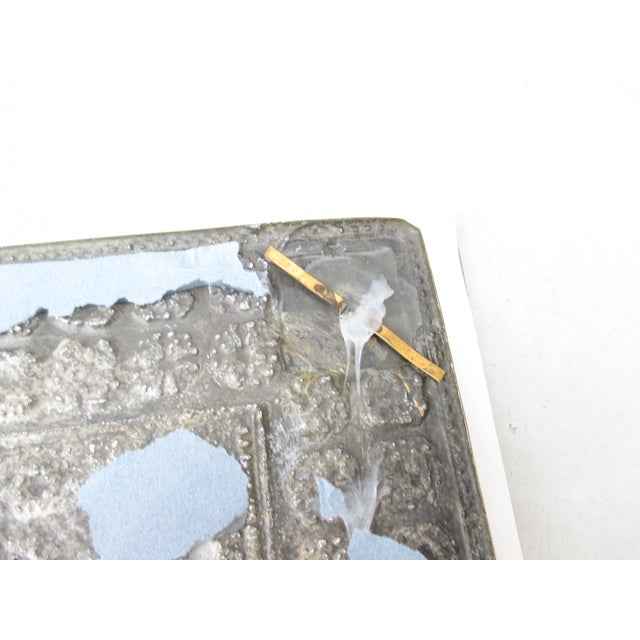 Ornamental Metal Book Cover For Sale In New York - Image 6 of 10