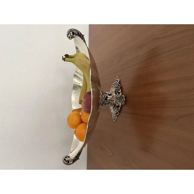 Italian Jatta Centerpiece in 800 Silver, 1980 For Sale - Image 4 of 10