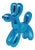 Interior Illusions Plus Royal Blue Ceramic Dog Piggy Bank - 12" tall For Sale