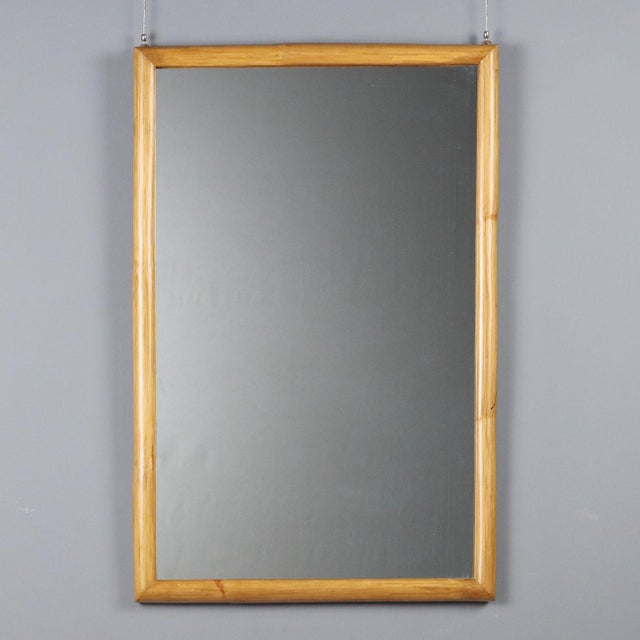 Mirror with Bamboo Frame, 1980s For Sale - Image 9 of 9