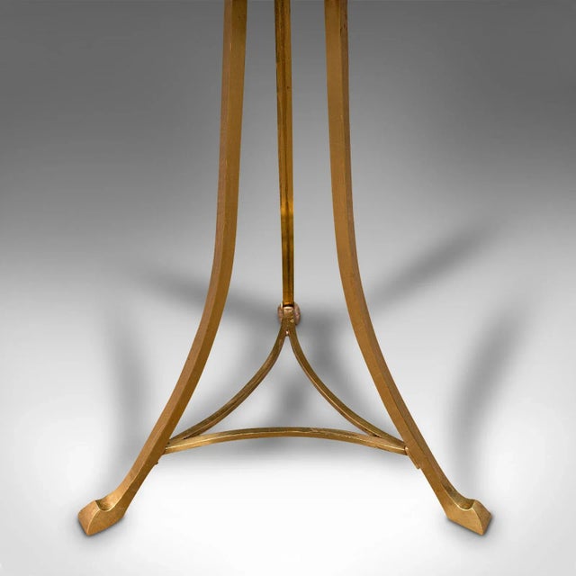 Brown 1900s Antique Victorian English Oak Newspaper Stand For Sale - Image 8 of 9