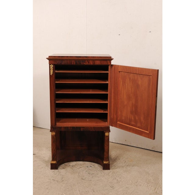 Mid 19th Century Mid 19th Century Swedish Neoclassical Horizontal File Cabinet For Sale - Image 5 of 8