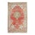 Vintage Red Small Medallion Oushak - 2'7" x 3'11" For Sale