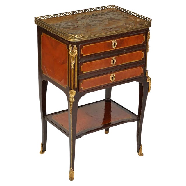 French Gilt Bronze Mounted Table For Sale