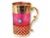 Italian Cranberry & Gold Beverage Cups - Set of 6 For Sale - Image 4 of 6