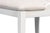 Deco Klismos Dining Chairs in White with Cream Seats, Sets of 2 For Sale In Raleigh - Image 6 of 11