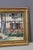 F. Claude, Farmyard with Chickens, 1950s, Oil on Canvas For Sale - Image 3 of 10