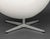 Fritz Hansen Fritz Hansen White Upholstered Egg Chair For Sale - Image 4 of 7