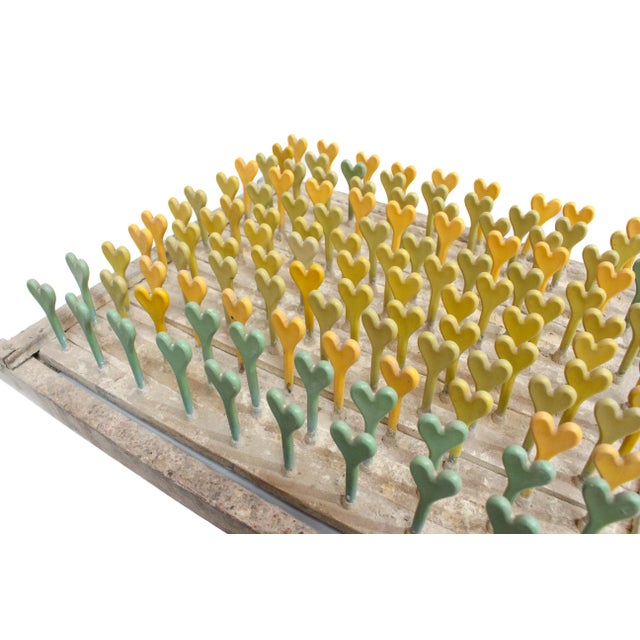 Shabby Chic Pastel Valentine Heart Balloon Mold Mini's For Sale - Image 3 of 11