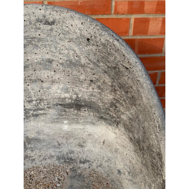 Mid 20th Century Willy Guhl Style Sculptural Concrete Garden Chair For Sale In Oklahoma City - Image 6 of 9