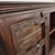 Brown Vintage Hand-Carved Solid Wood Credenza, Sideboard, or Media Console For Sale - Image 8 of 16