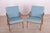 This pair of armchairs were produced by the Czechoslovakian company TON in the 1960s. The beech elements have been cleaned...
