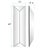 Silver Vertex Mirror Panel For Sale - Image 8 of 9
