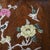 Square Wooden Tray With Mother-of-Pearl Bird and Floral Inlay For Sale - Image 9 of 10