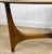 Mid-Century Walnut Sculptural Guitar Pick Side Table by Lane For Sale - Image 11 of 13