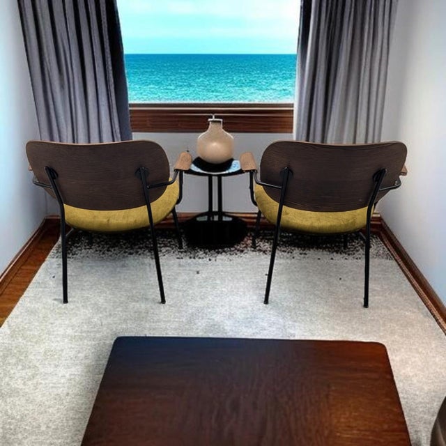 Olive Co Lounge Chairs by Norm Architects for Audo Copenhagen For Sale - Image 8 of 12