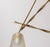 Fontana Arte Vintage Pendant Light with Twisted Brass Structure from Fontana Arte, 1950s For Sale - Image 4 of 18