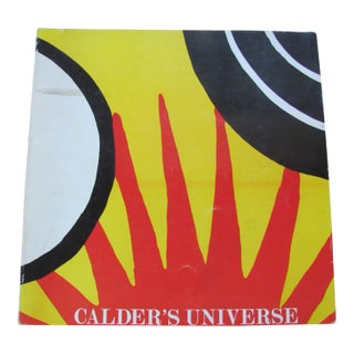 1976 Softcover "Calder"s Universe" From Viking Press by Jean Lipman at the Whitney Museum For Sale