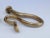 C.1990's Large German Bronze Serpentine Tieback by Blome' For Sale - Image 9 of 9