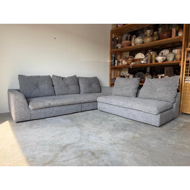 Roche Bobois Paris “Préface” Modern Modular Sectional Sofa – 3 Pieces For Sale - Image 17 of 17