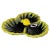 Yellow and Black Ceramic Catchall with 3 Compartments from Vallauris, 1970s For Sale - Image 17 of 17