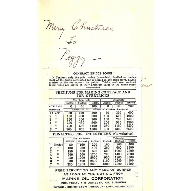1920s "Bridge: Contract and Auction" 1929 Bryant, Mary Phillips For Sale - Image 5 of 7